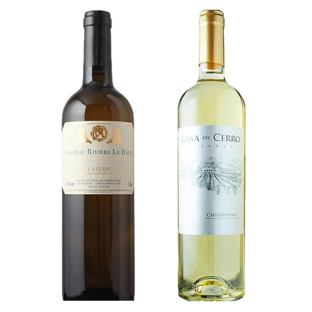 「元ラフィットvs元ムートンオーパス！醸造家飲み比べ白ワイン2種セット」750ml