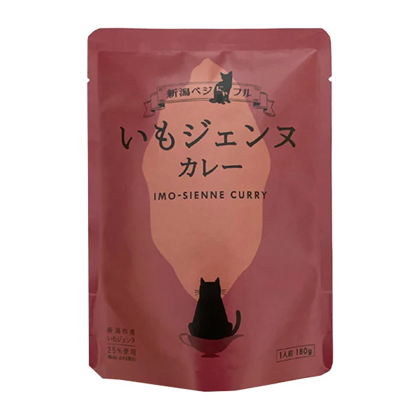 阿部幸製菓「新潟ベジにゃフル いもジェンヌカレー」180g