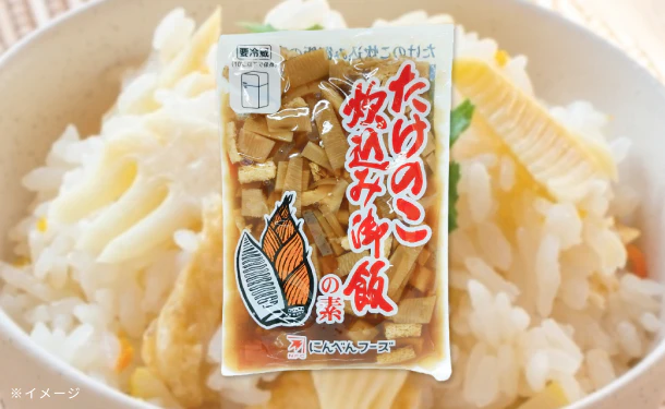 にんべんフーズ「たけのこ炊き込みご飯の素（3合用）」220g