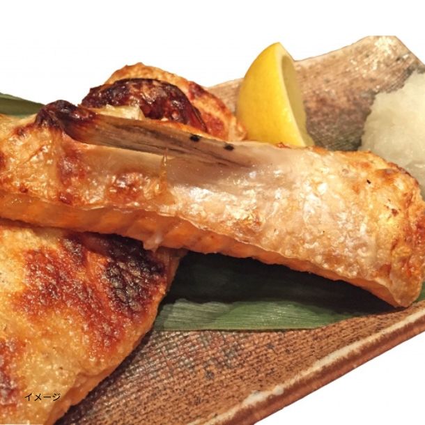 「塩のみで味付け!脂乗り抜群!貴重なノルウェー産ハラス」500g - Image 3