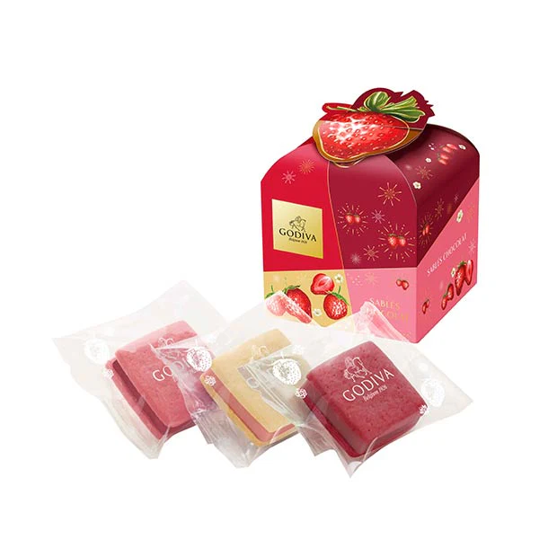 GODIVA「サブレショコラ ストロベリーアソートメント(3個入)」 - Image 2