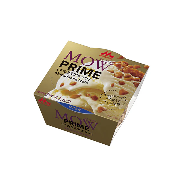 森永乳業「MOW PRIME マカダミア・MOW PRIME バタークッキー＆クリームチーズ」各18個 - Image 3