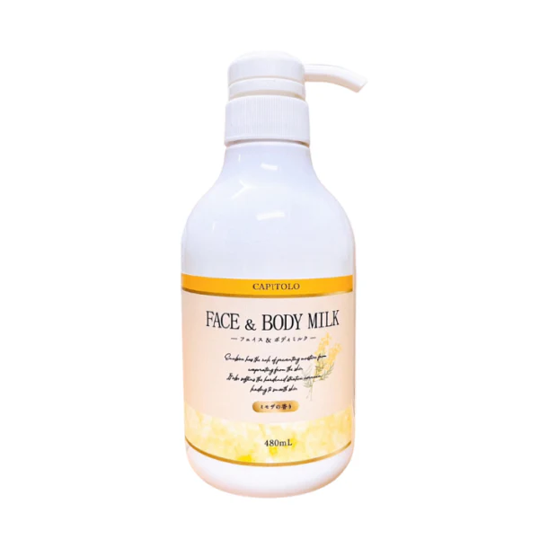「フェイス&ボディミルク ミモザの香り」480ml - Image 2