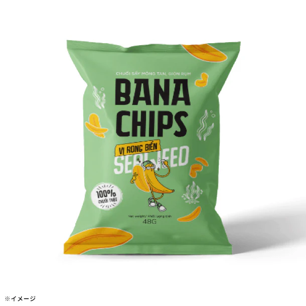 「BANA CHIPS(バナチップス) のり塩」48g