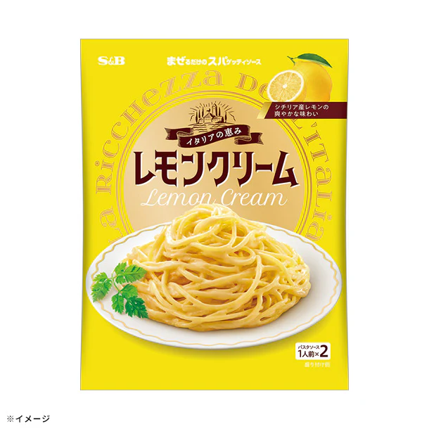 エスビー食品「まぜるだけのスパゲッティソース イタリアの恵み レモンクリーム」120g