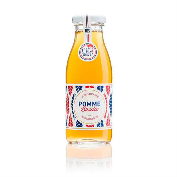 ル・コック・トケ「オーガニック アップル&バジル ジュース mini」250ml - Image 2