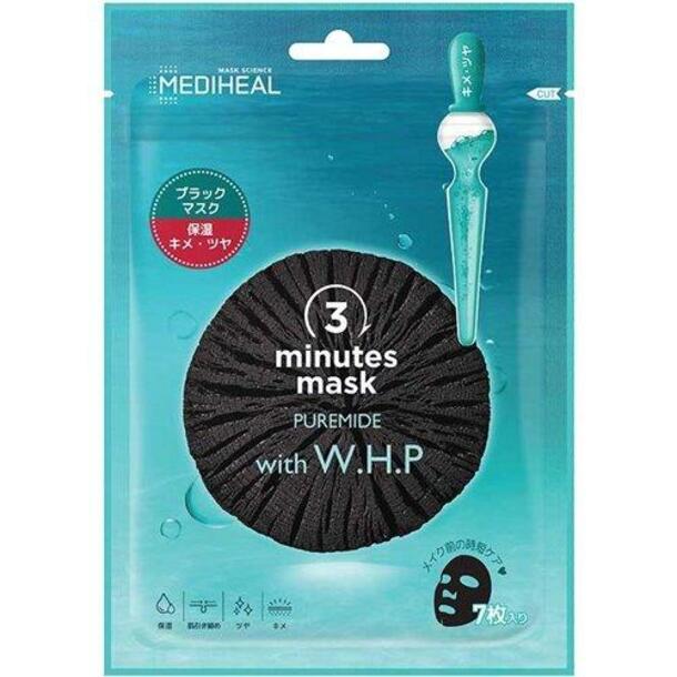 MEDIHEAL「3ミニッツマスク ピュアマイド with W.H.P」7枚