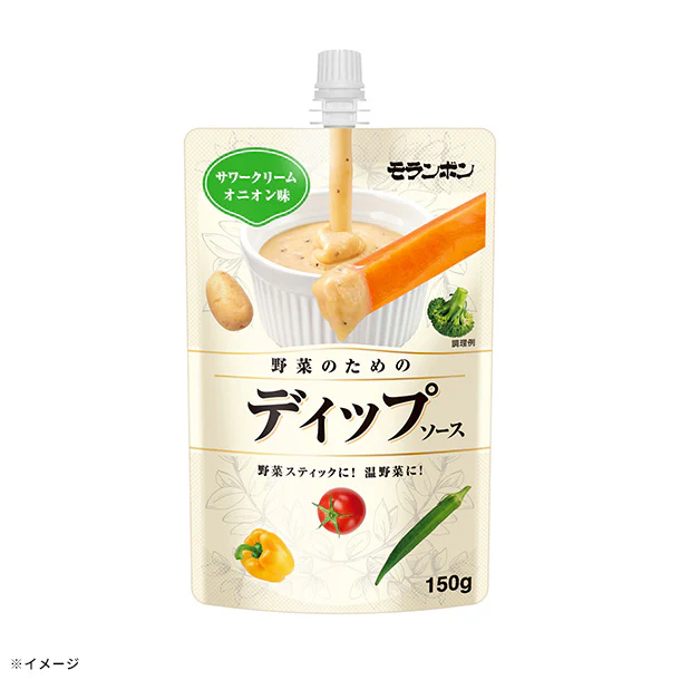 モランボン「野菜のためのディップソース サワークリームオニオン味」150g