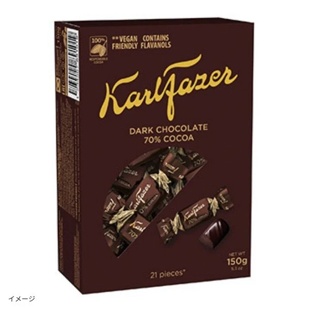 カール・ファッツェル「ダークチョコレート カカオ70%」150g