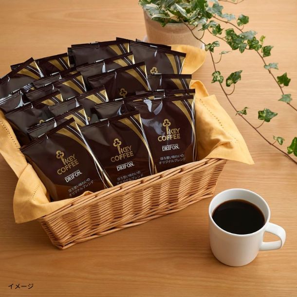 キーコーヒー「ドリップ オン ほろ苦い味わいのオリジナルブレンド」300杯分