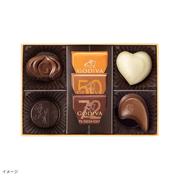 GODIVA「クラシック  ゴールド コレクション（7粒入）」