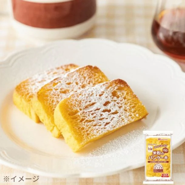 日本ハム「みんなの食卓 米粉のパンケーキメープル」180g