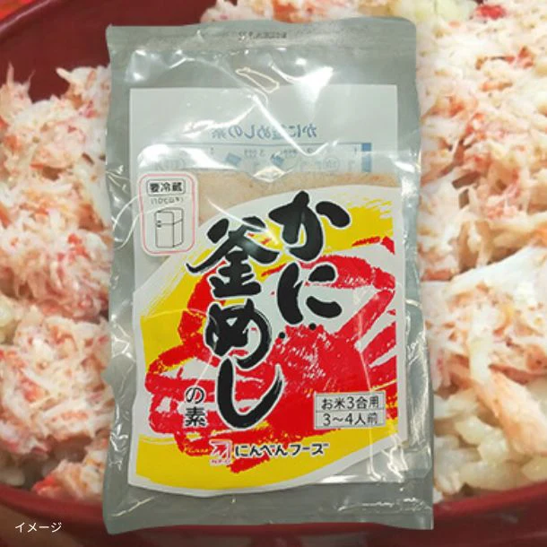 にんべんフーズ「かに釜めしの素(3合用)」240g
