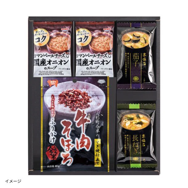 「人形町今半の牛肉そぼろふりかけ&老舗の味詰合せ(GSF-C)」