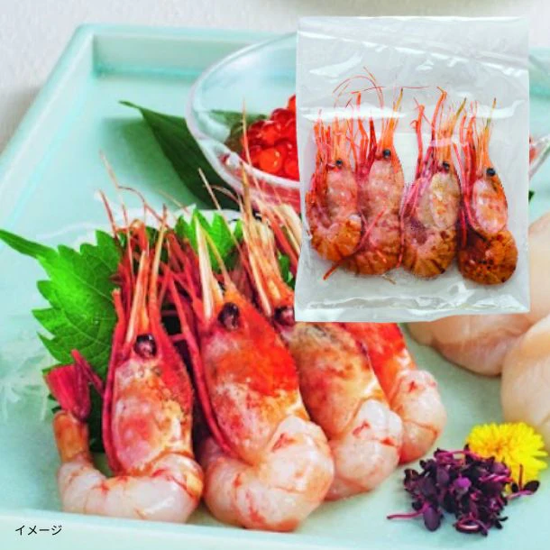 ハルメク「北海道産ぼたん海老」4尾入