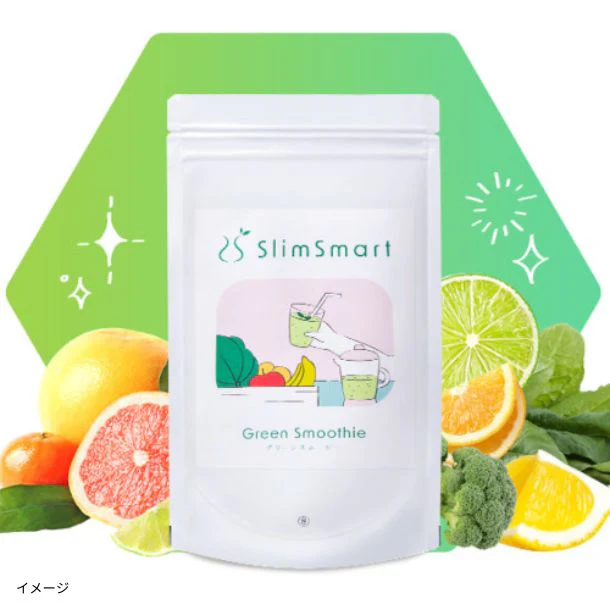 「置き換えダイエット グリーンスムージー Slim Smart」150g