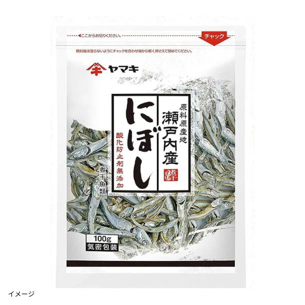 ヤマキ「瀬戸内産煮干」100g