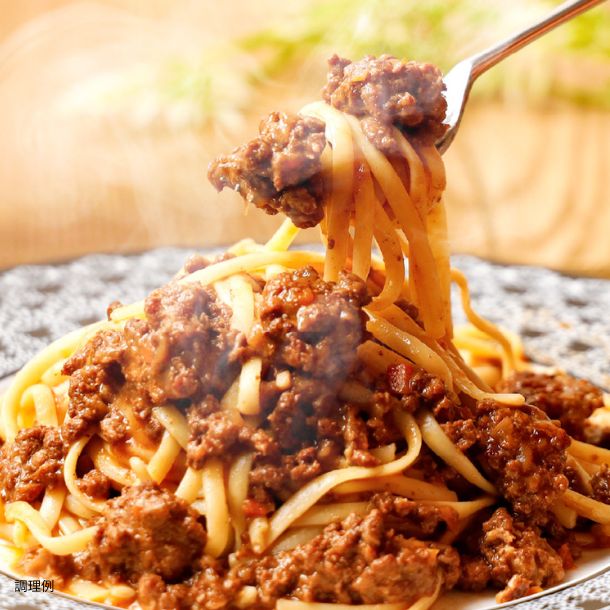 俺のイタリアン「トリュフ薫るボロネーゼパスタセット」390g
