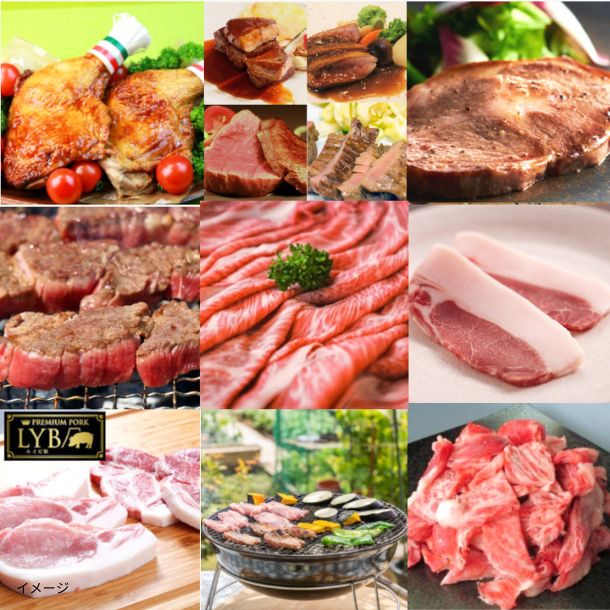 「お肉メガ盛り福袋 5種以上(牛タン・ブランド肉入り)」5kg - Image 2
