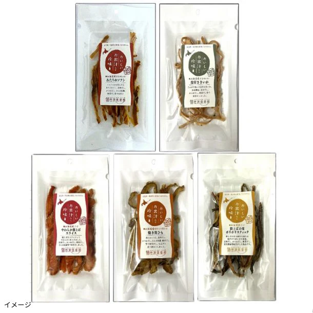 「お出汁入珍味5点夏祭りセット」