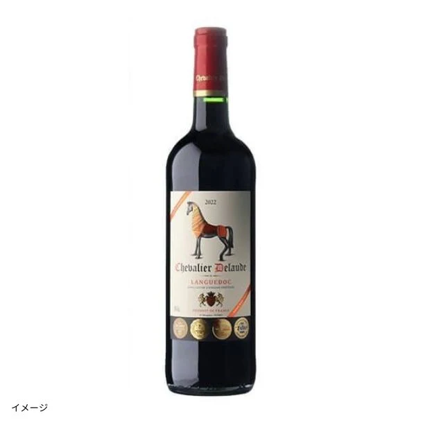 フランス産 赤「シュヴァリエ・デロード2022」750ml