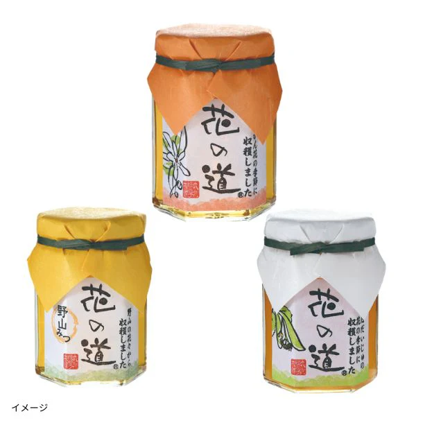 国産「はちみつ3種セットB」140g