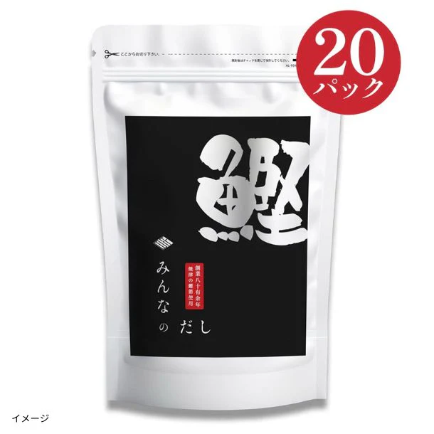 「みんなのだし 20パック入り」