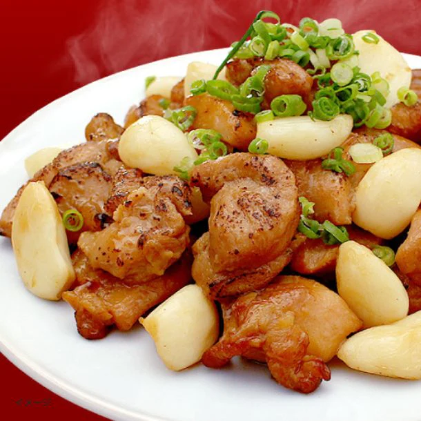 「にんにくごろごろ直火炙り焼鳥」300g