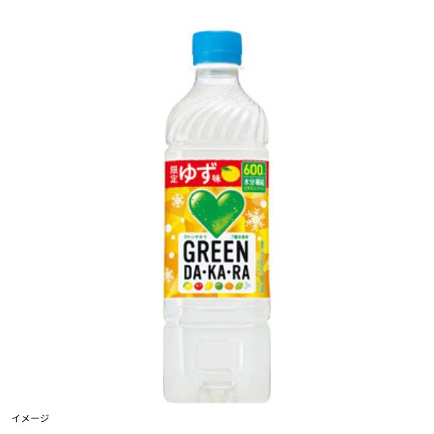 サントリー「グリーンダカラゆず味」600ml