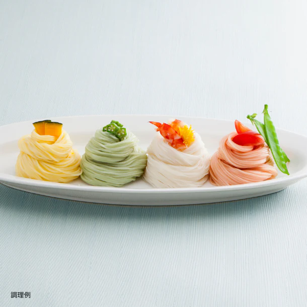 「夏野菜を使った手延べ三輪素麺 16束入」 - Image 2