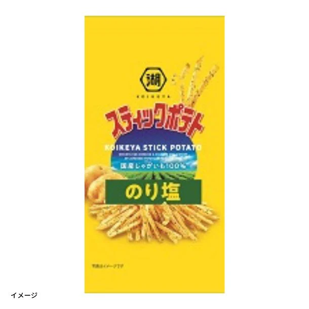 湖池屋「スティックポテト のり塩 スリムバッグ」34g