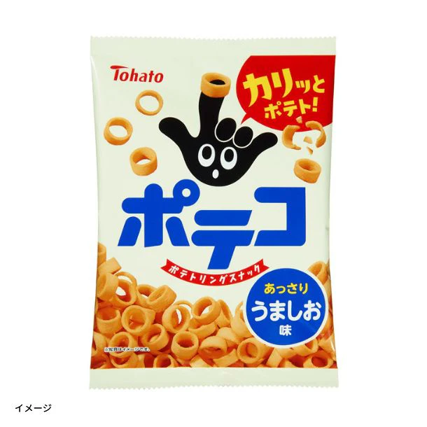 東ハト「ポテコ うましお味」67g