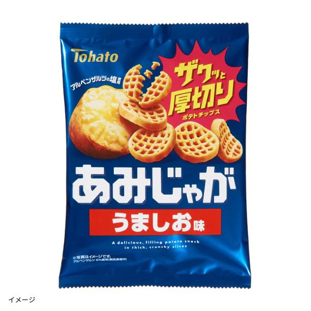 東ハト「あみじゃが うましお味」55g
