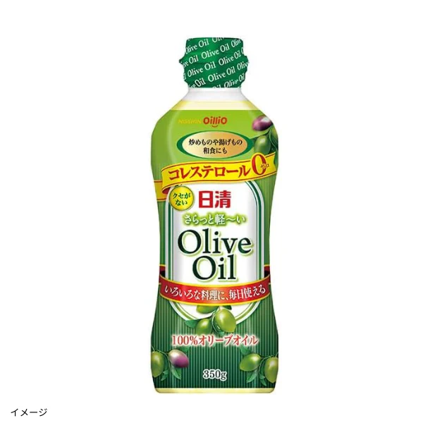 日清オイリオ「さらっと軽～いオリーブオイル」350g