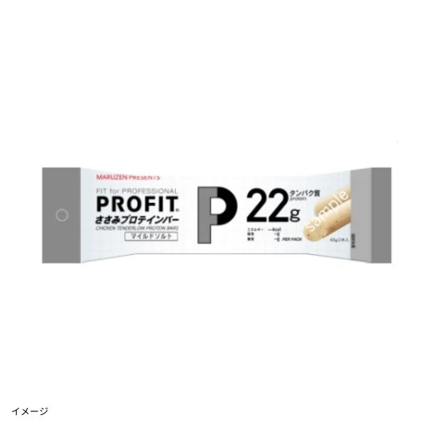 PROFIT「ささみプロテインバー マイルドソルト(2本入)」130g