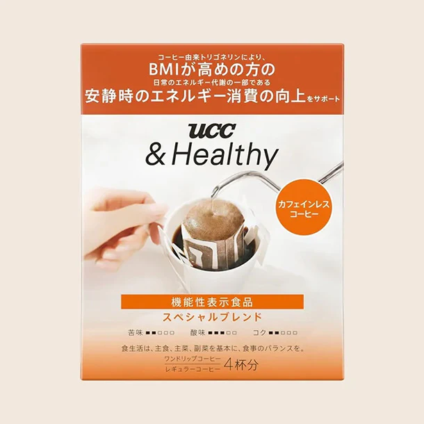 UCC「&Healthy スペシャルブレンド ワンドリップコーヒー」4杯分 - Image 2