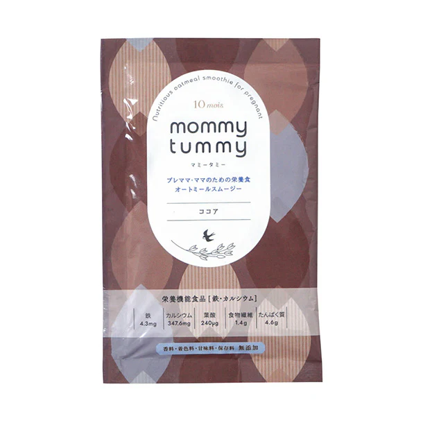「オートミールスムージー mommy tummy（ココア味・黒ごまきなこ味）」計3箱 - Image 2