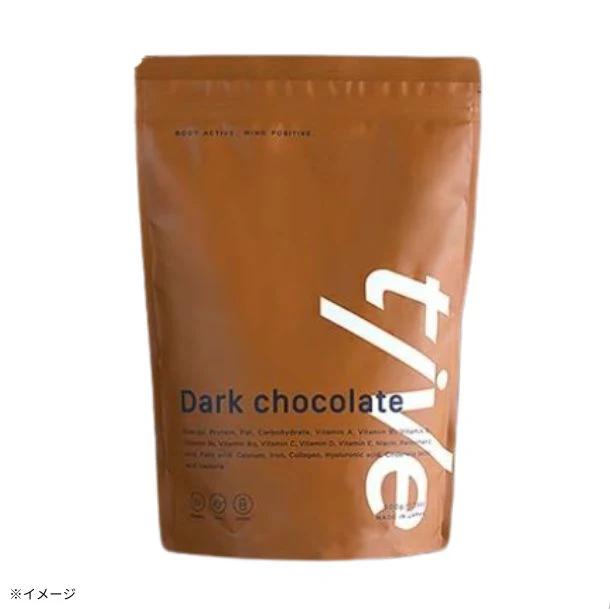 「プロテインダークチョコ味」500g