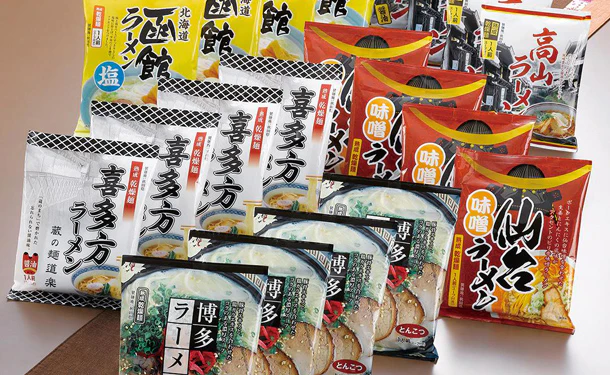 「諸国ラーメンセット」計40食（SE-320） - Image 2