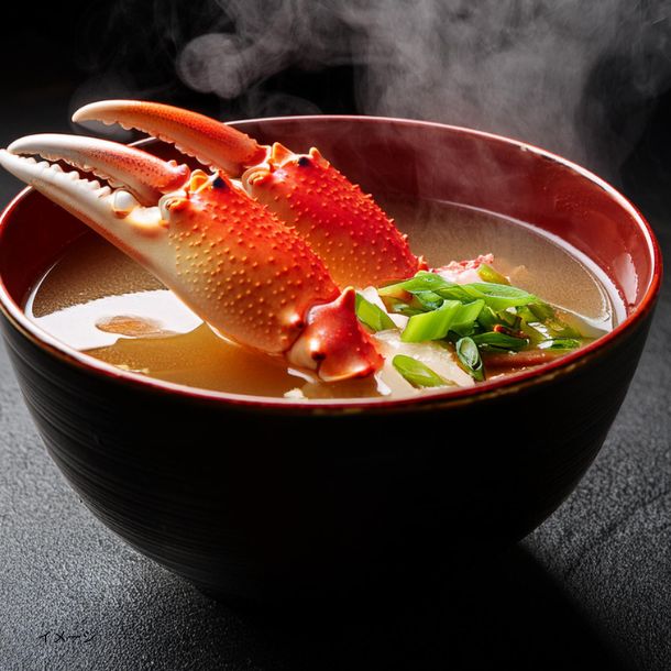 「かに風味みそ汁」100食