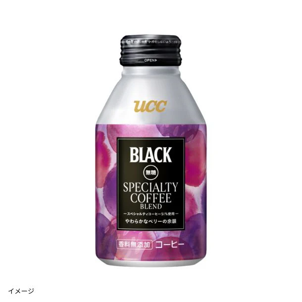 UCC「BLACK無糖 スペシャルティコーヒーブレンド リキャップ缶」275g