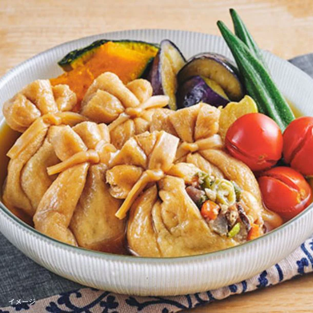 「国産具材の七菜きんちゃく(京都産九条ねぎ入り)」150g - Image 2