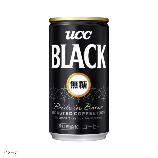 UCC「BLACK無糖 缶」185g