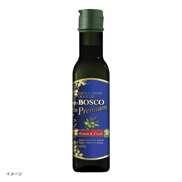 日清オイリオ「BOSCOプレミアム EXVオリーブオイル」228g