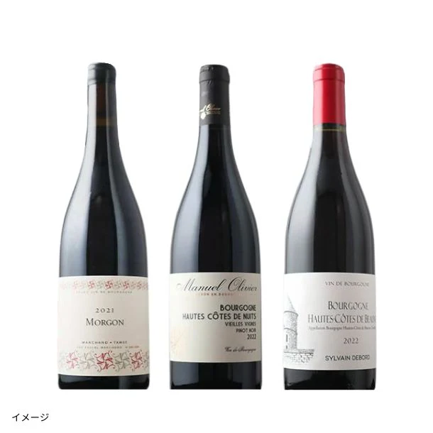 「元DRC熟成コンサル醸造のブルゴーニュ入り!上質ブルゴーニュセット」750ml