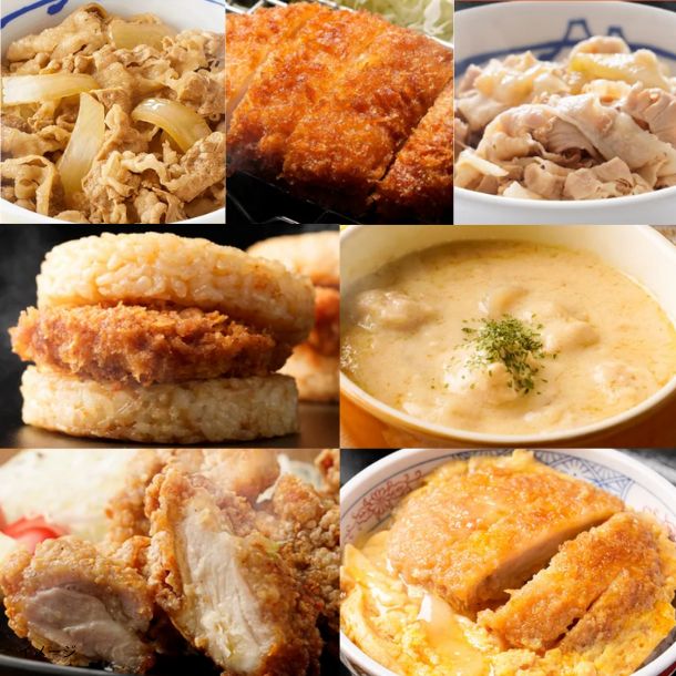 松屋「バラエティ福袋」7種20食