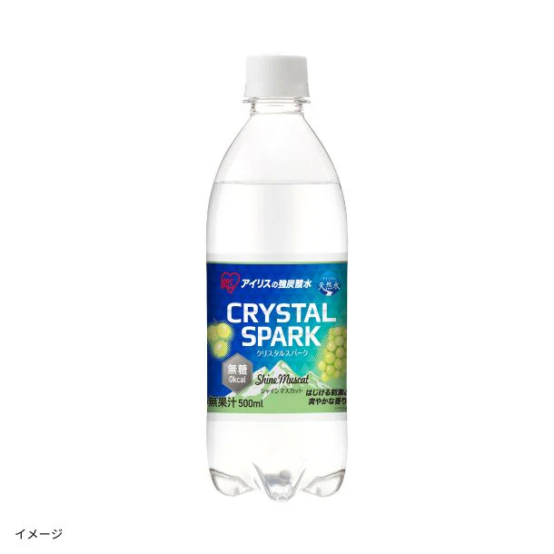 アイリスフーズ「CRYSTAL SPARKマスカット」500ml