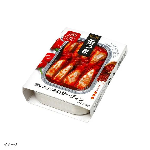 缶つま「激辛ハバネロサーディン」105g