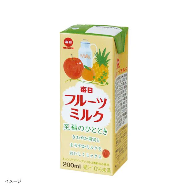 「毎日フルーツミルク」200ml