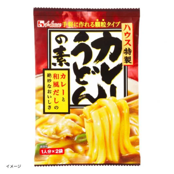 ハウス食品「カレーうどんの素 顆粒」60g